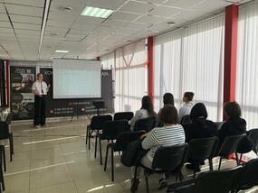 Стенд НИТУ МИСИС на образовательной выставке в городе Краснодар